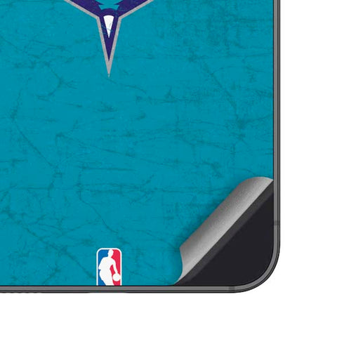 NBA Charlotte Hornets Distressed Galaxy A14 5G Skin